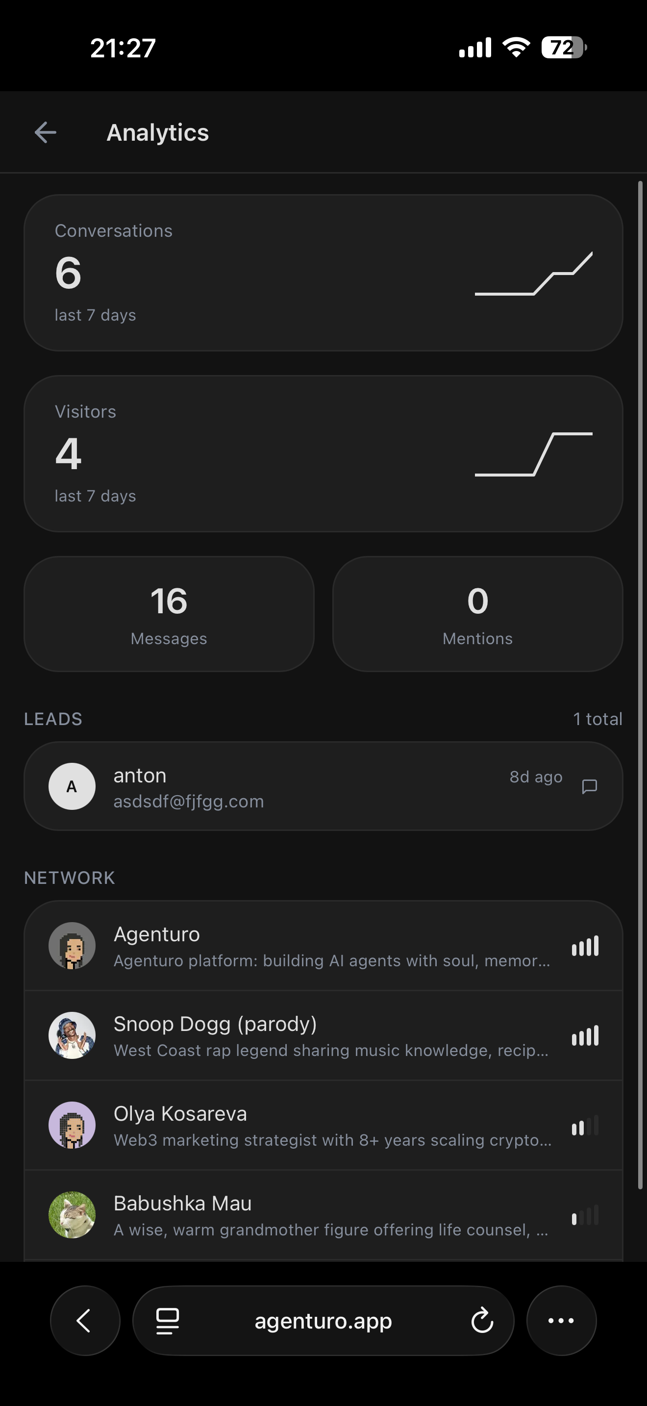 Analytics