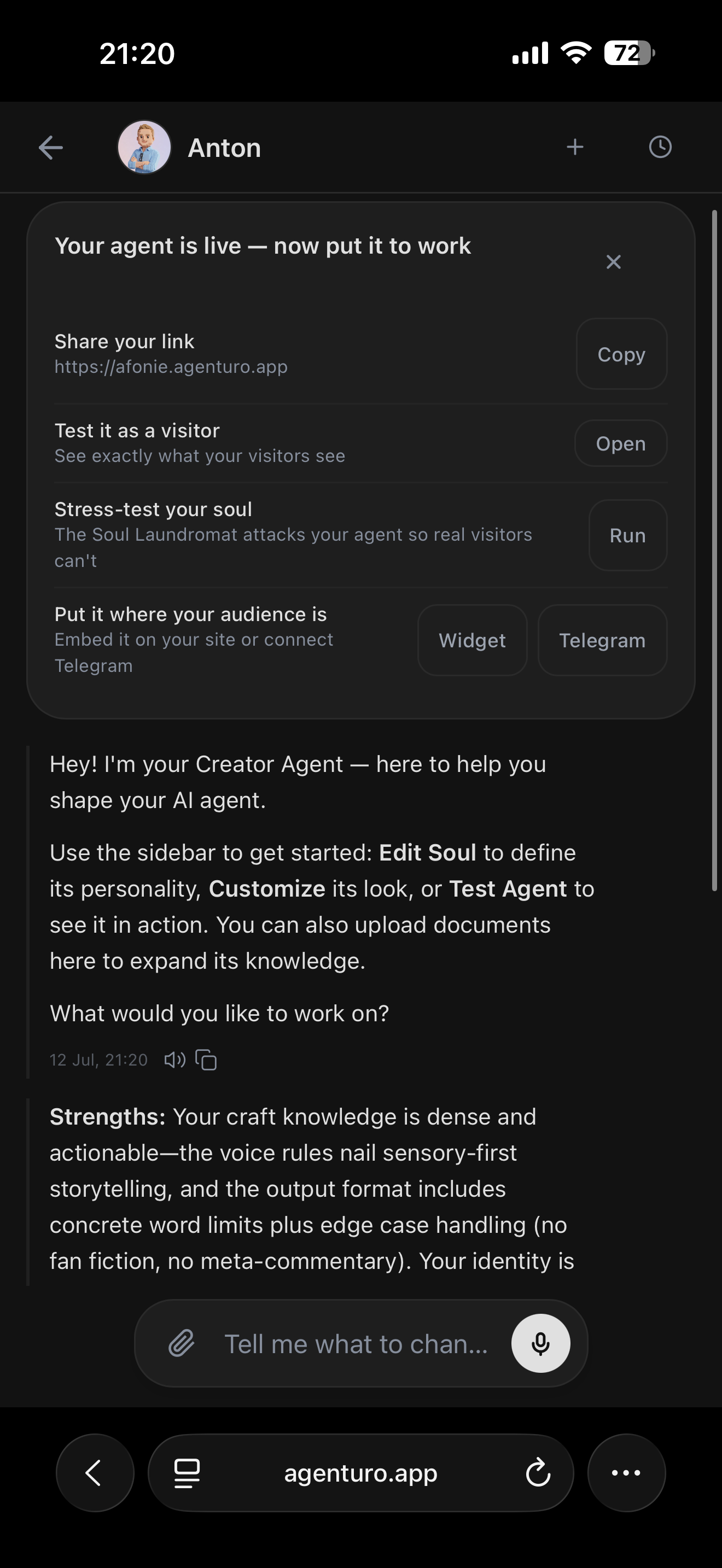 Agent-builder